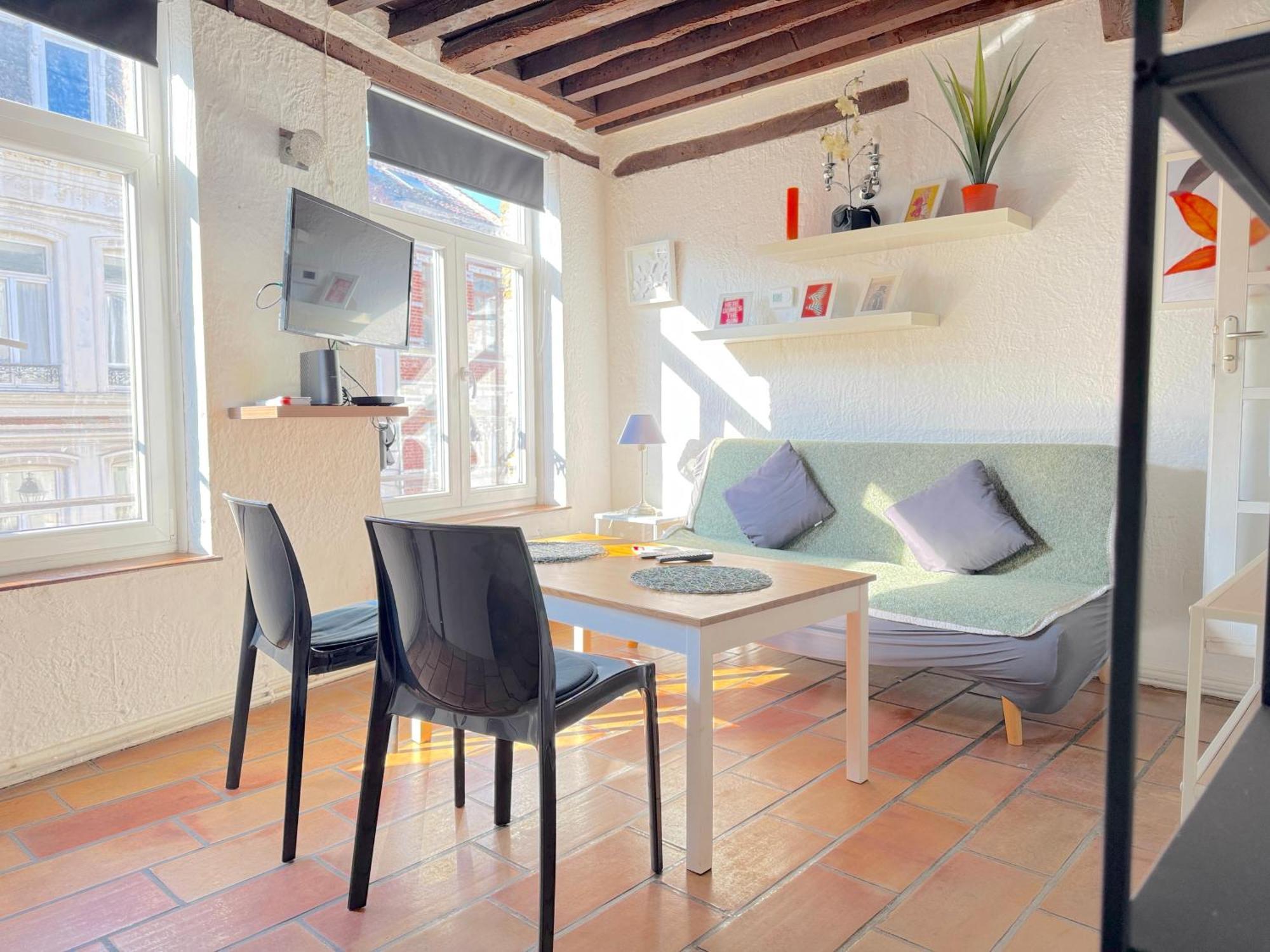 Charme Vieux Lille Apartment 1 Chambre 24H24H Access Zewnętrze zdjęcie
